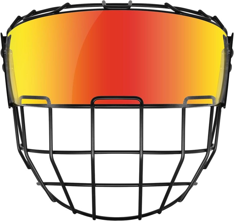GY Hockey Helmet Cage & Face Shield Protector Combo - Image 1